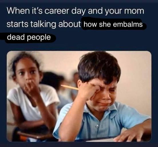 Career day is always fun