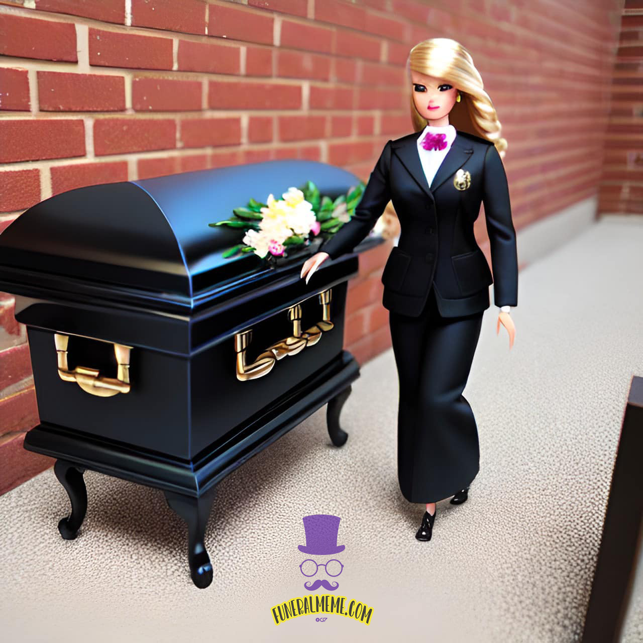 The “Funeral Director” Barbie