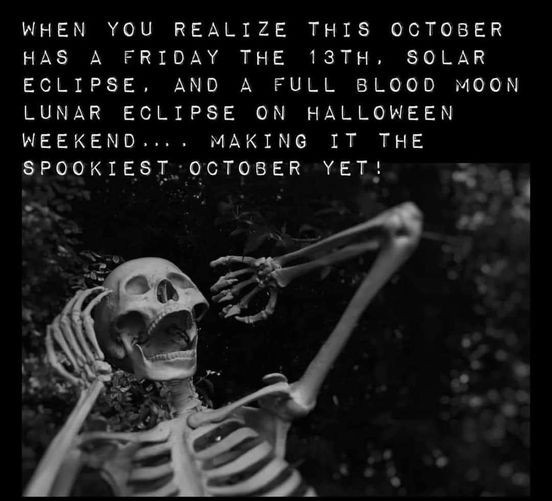 the spookiest October yet!